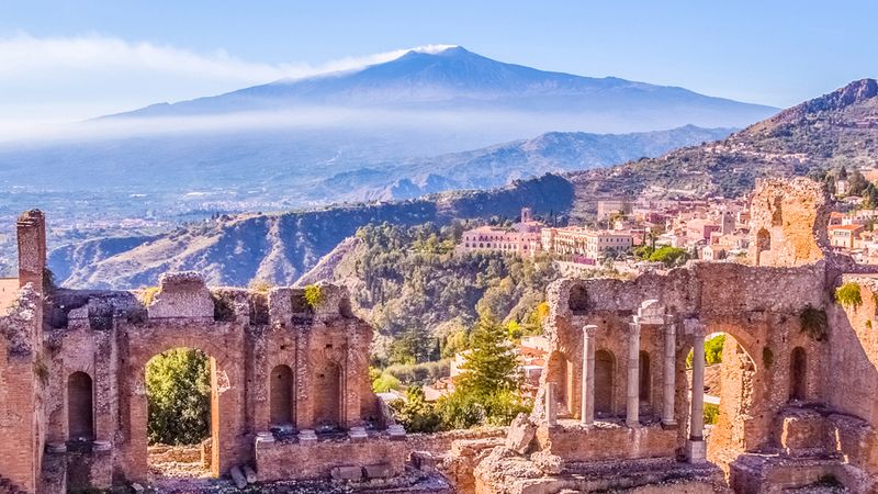 Naples, the Amalfi Coast, and Sicily (port-to-port package)
