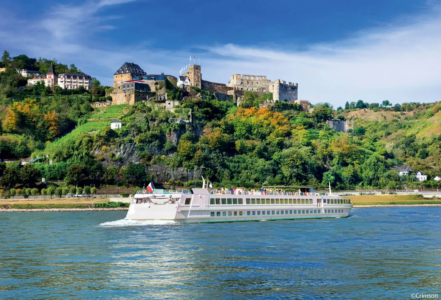 Rhine river cruise by Crimson