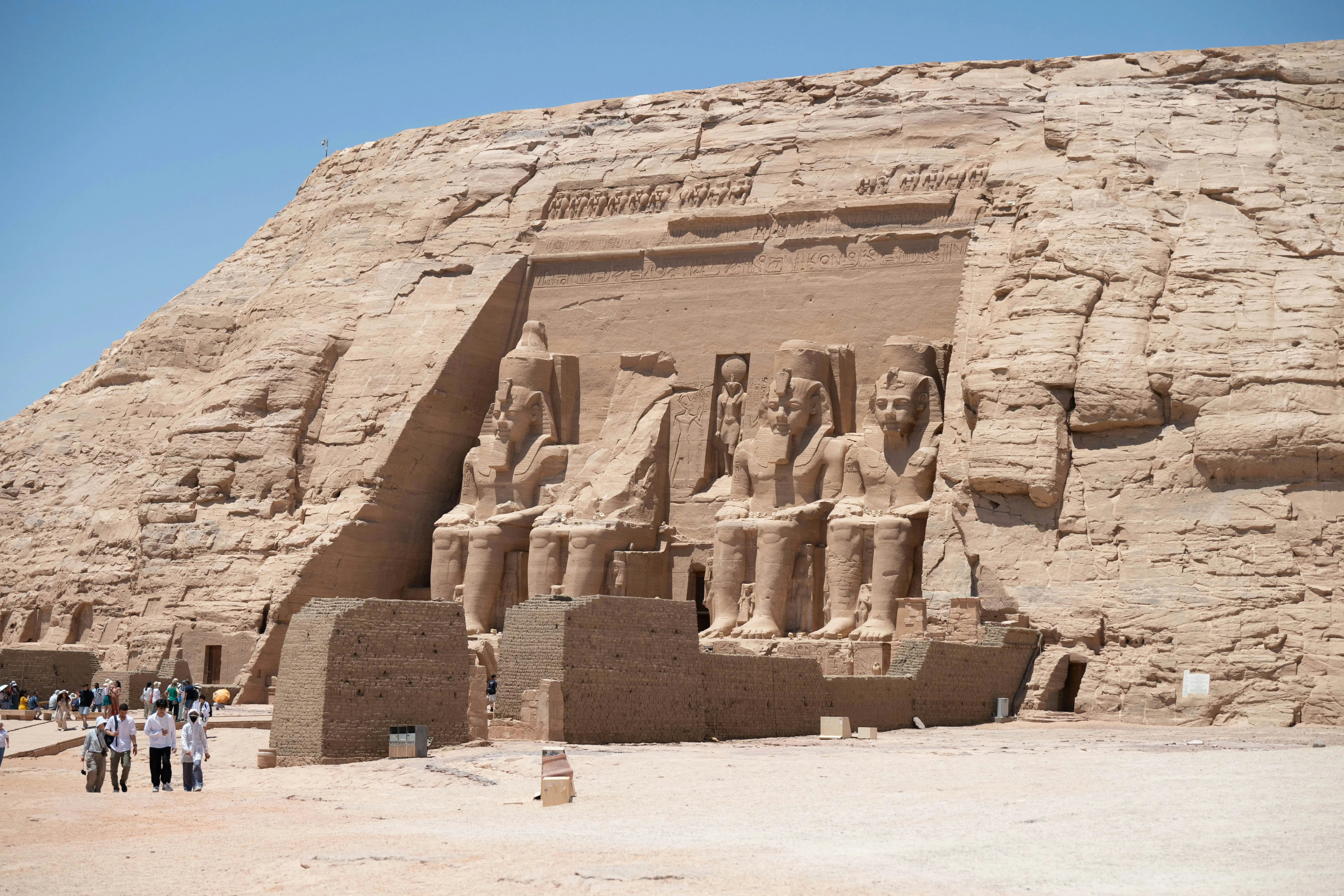 Abu Simbel by Chrysanthe Gomrée