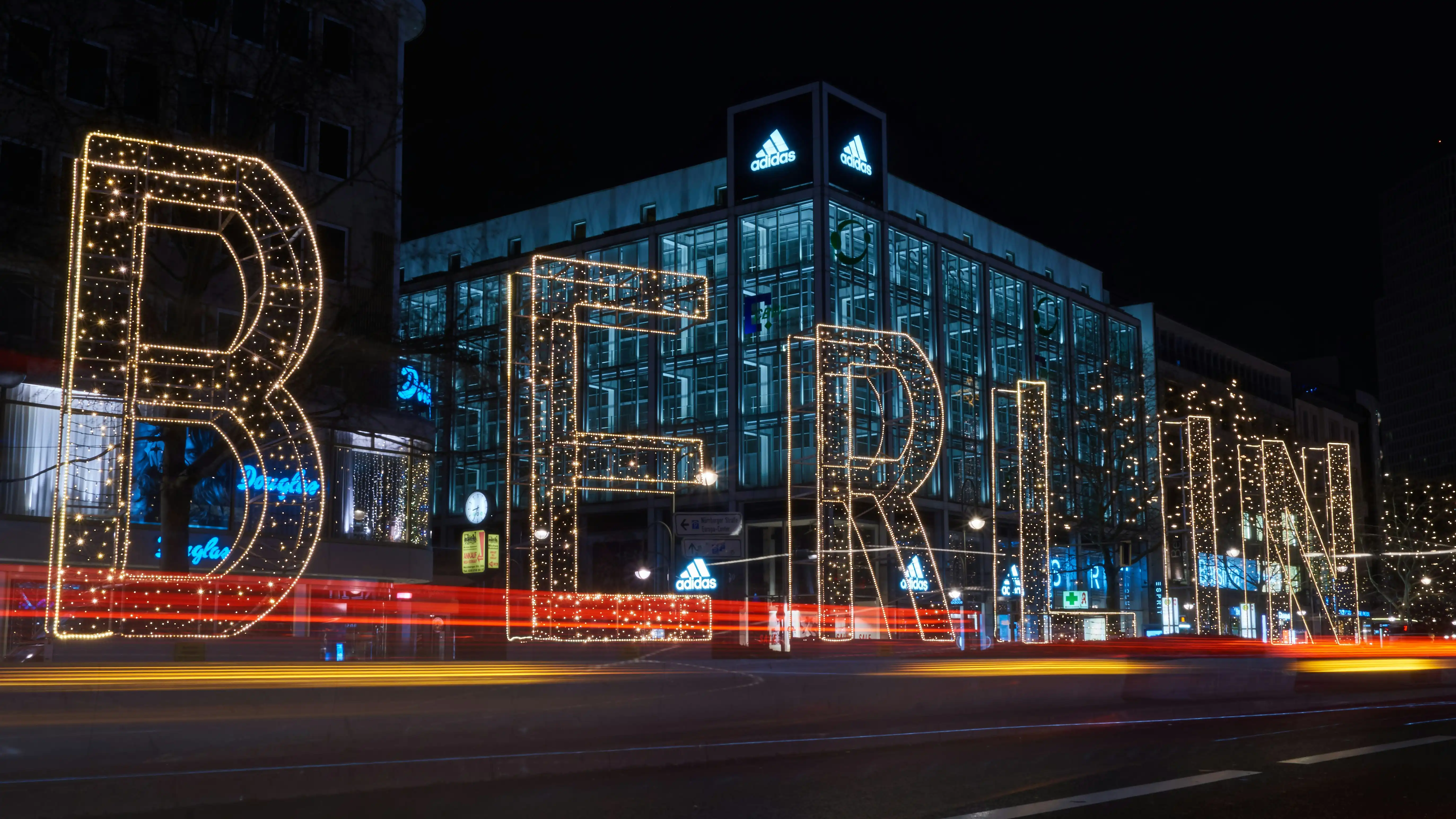 Berlin at night