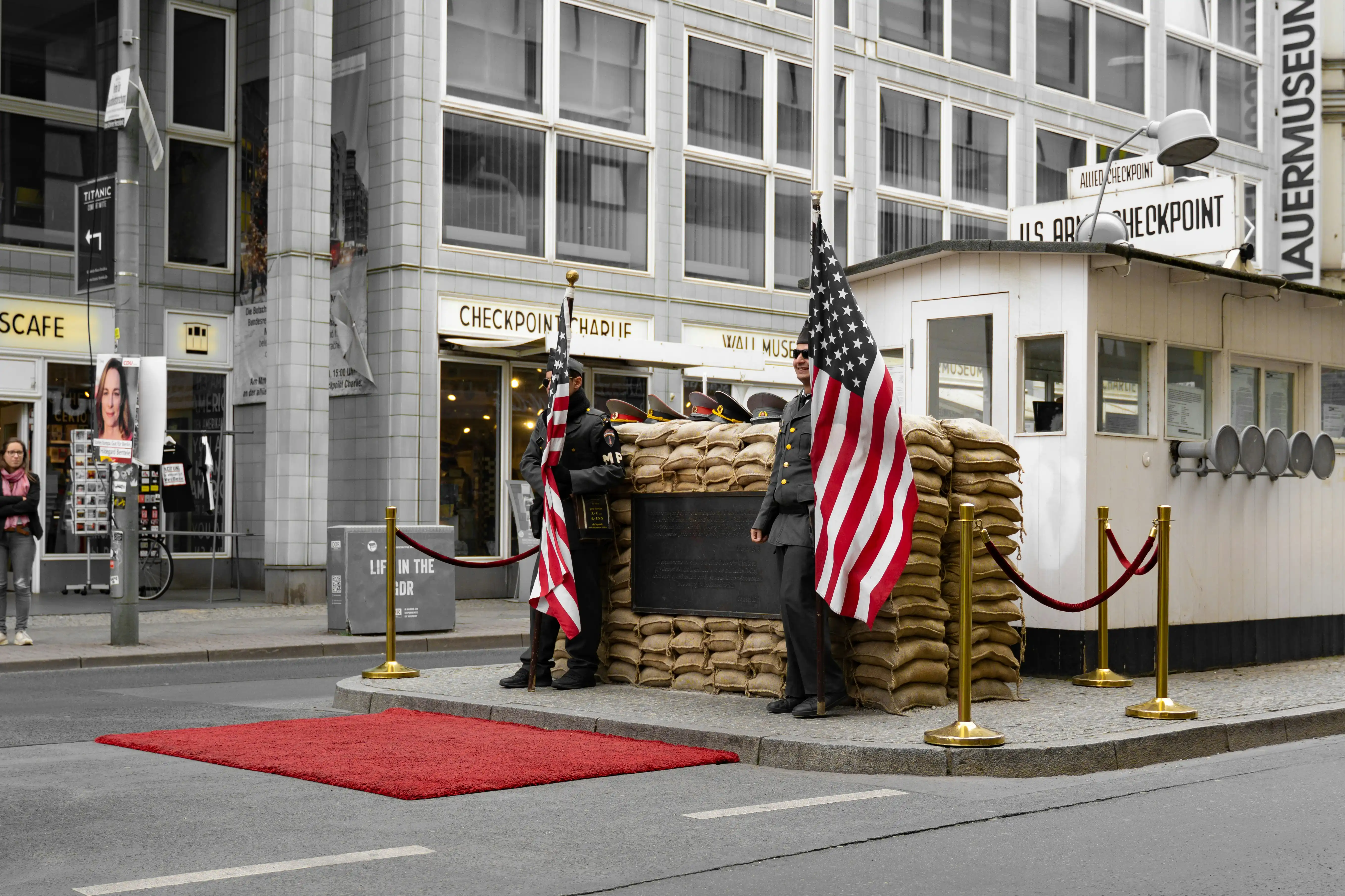 Checkpoint Charlie in Berlin