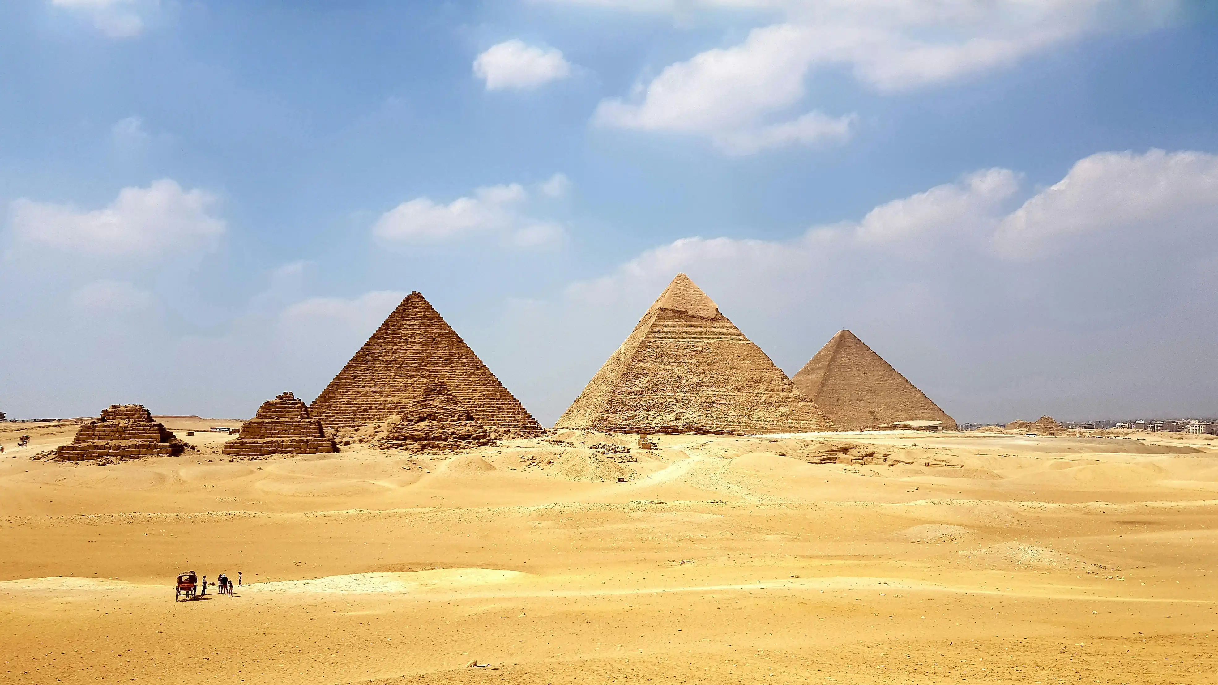 Pyramids Gardens, Al Haram, Egypt by Osama Elsayed
