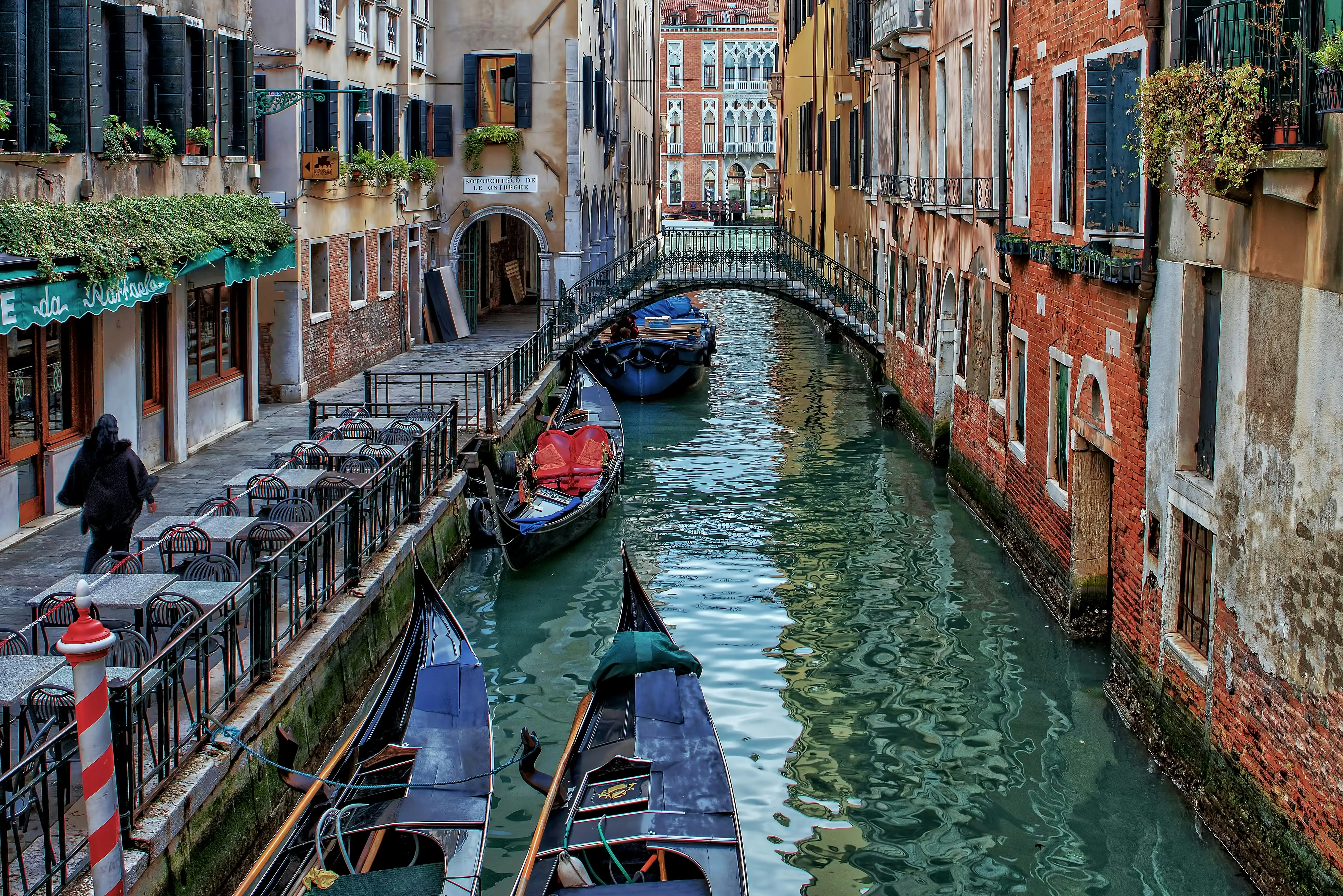 A canal in Venice, Italy